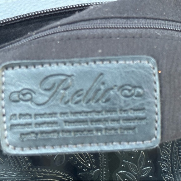 Relic by Fossil tone on tone Black Purse - Picture 7 of 13